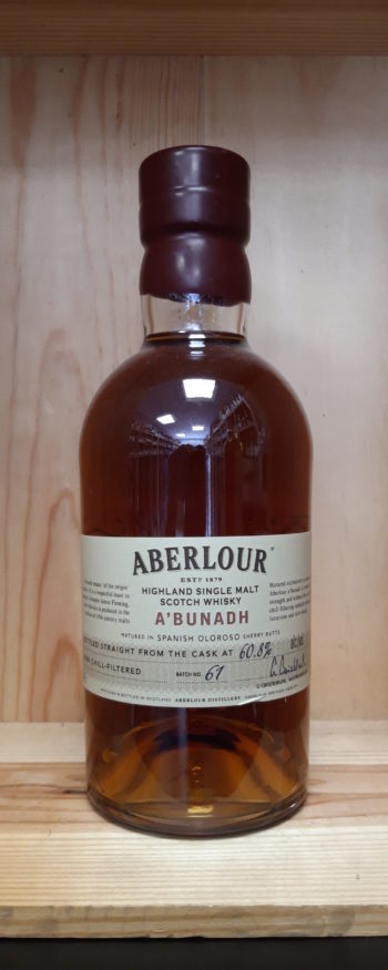 whisky Aberlour, A’bunadh